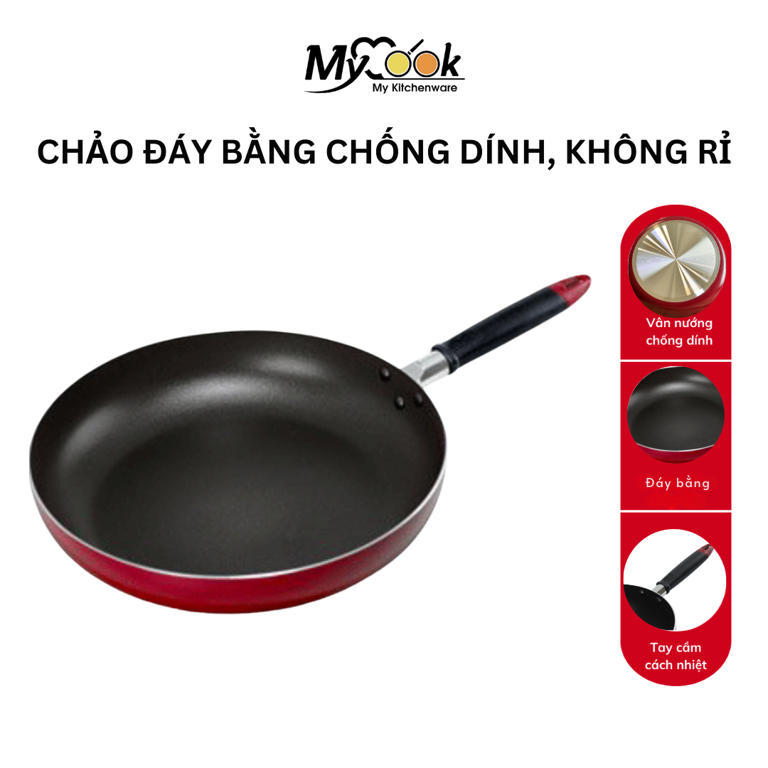 Chảo đáy bằng chống dính MyCook