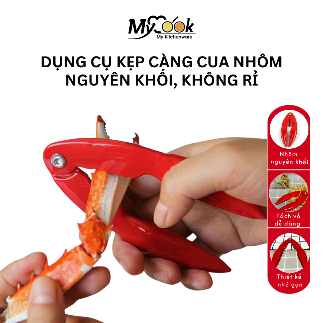 Dụng cụ kẹp càng cua, ghẹ MyCook