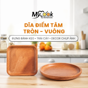 Dĩa điểm tâm- Tròn